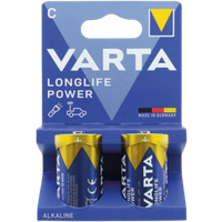 Varta Longlife Power Alkaline Baby C Battery â 2 pcs