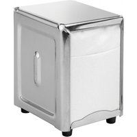 Stainless Steel Napkin Holder Half Size (Single)