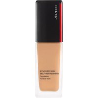 Shiseido Synchro Skin Self Refreshing Foundation SPF30 350 Maple Fondotinta Leggero 24H Modulabile 30 ml Fluido SPF