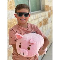 Mel The Pig Mosaic Weighted Stuffed Animal