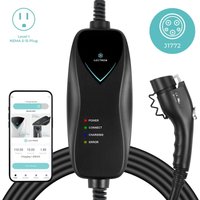 Lectron Portable Level 1 J1772 EV Charger | 120V | 15 Amp | NEMA 5-15