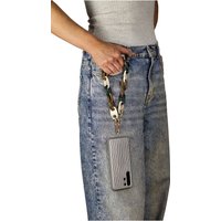 Acrylic Chain Phone Strap - Brown Mix by Goddiva Accessories