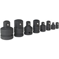 Sealey 8 Piece Impact Socket Adaptor Set