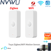Tuya WiFi Zigbee PIR Motion Sensor Smart Home Human Body Infrared Detector Security Smart Life Works With Alexa Google Home