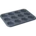 Denby Quantanium Finish 12 Cup Cupcake Tin -