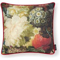 Flowers in a Vase Piped Cushion