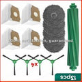 For Plus 405 / 505 Combination Accessories Spare Parts Main Side Brush Mop Cloth Dust Bag-A63M