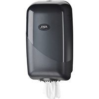 Poetspapierdispenser Pearl Line P17 klein zwart 431155