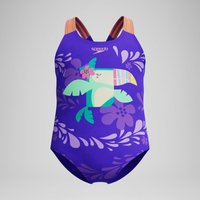Maillot de bain Bébé Fille Learn to Swim imprimé violet