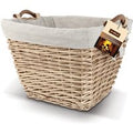 De Vielle HD Large Square Willow Basket