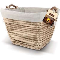 De Vielle HD Large Square Willow Basket