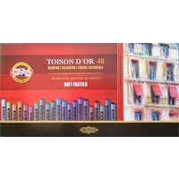Pastelkrijt Koh-I-Noor Toison 8516 rond 48 stuks assorti