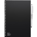 MOYU Erasable Notebook - A5 Stone Paper - Premium Cover - Pitch Black