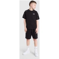 EA7 Emporio Armani Tape T-Shirt Junior, zwart