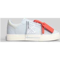 Sneakers New low vulcanized in Cotone Celeste