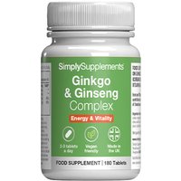 Ginkgo Ginseng Complex (180 Tablets)