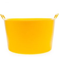 Xtrade X0900252 Yellow Recycled Plastic Flexi-Tub 56L X0900252