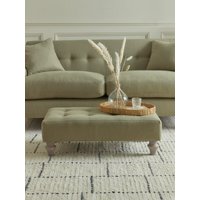 Visby Ottoman - Cumin Opulent Cotton Velvet