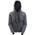 Snickers Ladies Zip Hoodie Steel Grey S