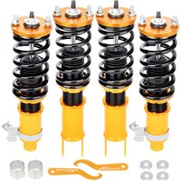 Maxpeedingrods Full Coilover Suspension Lowering Kits compatible for Honda Civic 1988-2000