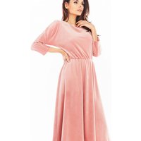 Evening dress model 150735 awama - XL - Pink