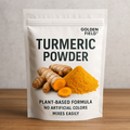 Turmeric Powder 6.35oz, Golden Spice for Cooking, Rice Dishes, Smoothies
