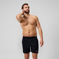 Short de bain Xpress Lite Panel 40 cm, hommes, noir/rose