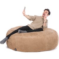 Faux Suede Ingot Bean Bag