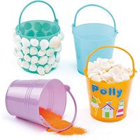 Mini Plastic Buckets (Pack of 6) Toys
