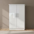 Knightsbridge Wardrobe - Midi - White Gloss