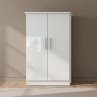 Knightsbridge Wardrobe - Midi - White Gloss