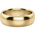 Alianza Clásica Comfort 6 MM Oro Amarillo 585 (14K)