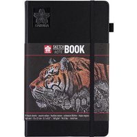Schetsboek Sakura 80 zwarte vellen 140gr 130x210mm zwart