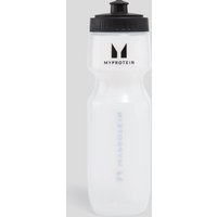 Bottiglia d’acqua sportiva Myprotein - Trasparente/Nero