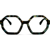 Aria Green Tortoise Frame Glasses