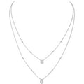 My Twin 2-Row 0.76cttw Diamond Necklace