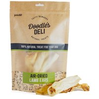 Doodles Deli Air Dried Lamb Ears without Hair for Dogs 100g