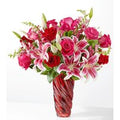 Always You Bouquet DELUXE with Luxe Swirl Vase