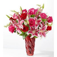 Always You Bouquet DELUXE with Luxe Swirl Vase