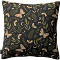 Poszewka Milly, czarno-zielony, 43 x 43 cm, Magic Collection