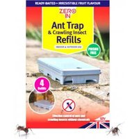 Zero In Ant And Crawling Insect Trap Refill 1 x 4 Pack 006270