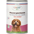 Canichef Bio Mousse Grain Free Pollo e Manzo per Cani - 400 g, 6 pezzi