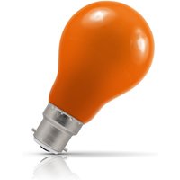 Crompton GLS LED Light Bulb B22 1.5W IP65 Amber Bayonet Coloured Garden Festoon