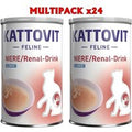 Kattovit Renal Drink Anatra 135ml alimento dietetico liquido gatto feline diet