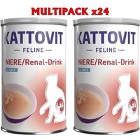 Kattovit Renal Drink Anatra 135ml alimento dietetico liquido gatto feline diet