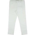 Moncler Enfant pantalone bambina in jersey di cotone avorio