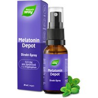 Melatonin Depot Direkt-Spray – 0,5 mg Melatonin + L-Tryptophan, Pfefferminz-Geschmack