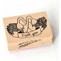 Andrea Maassen stempel Thank you geese
