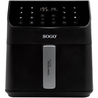 Friggitrice ad aria Sogo 700 W nera 12 funzioni preimpostate 6 L FRE-