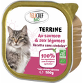 Felichef Patè di Salmone Bio per Gatti - 100 g, 12 pezzi
